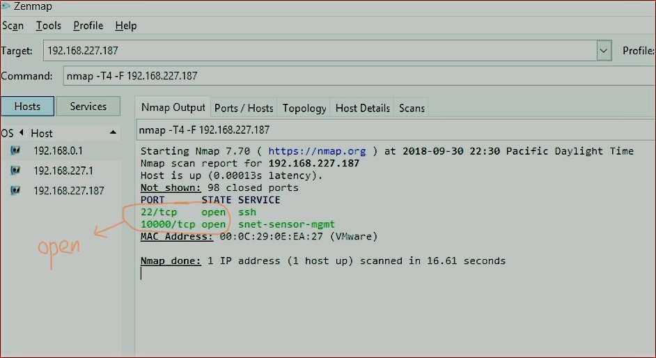 difference between nmap and zenmap